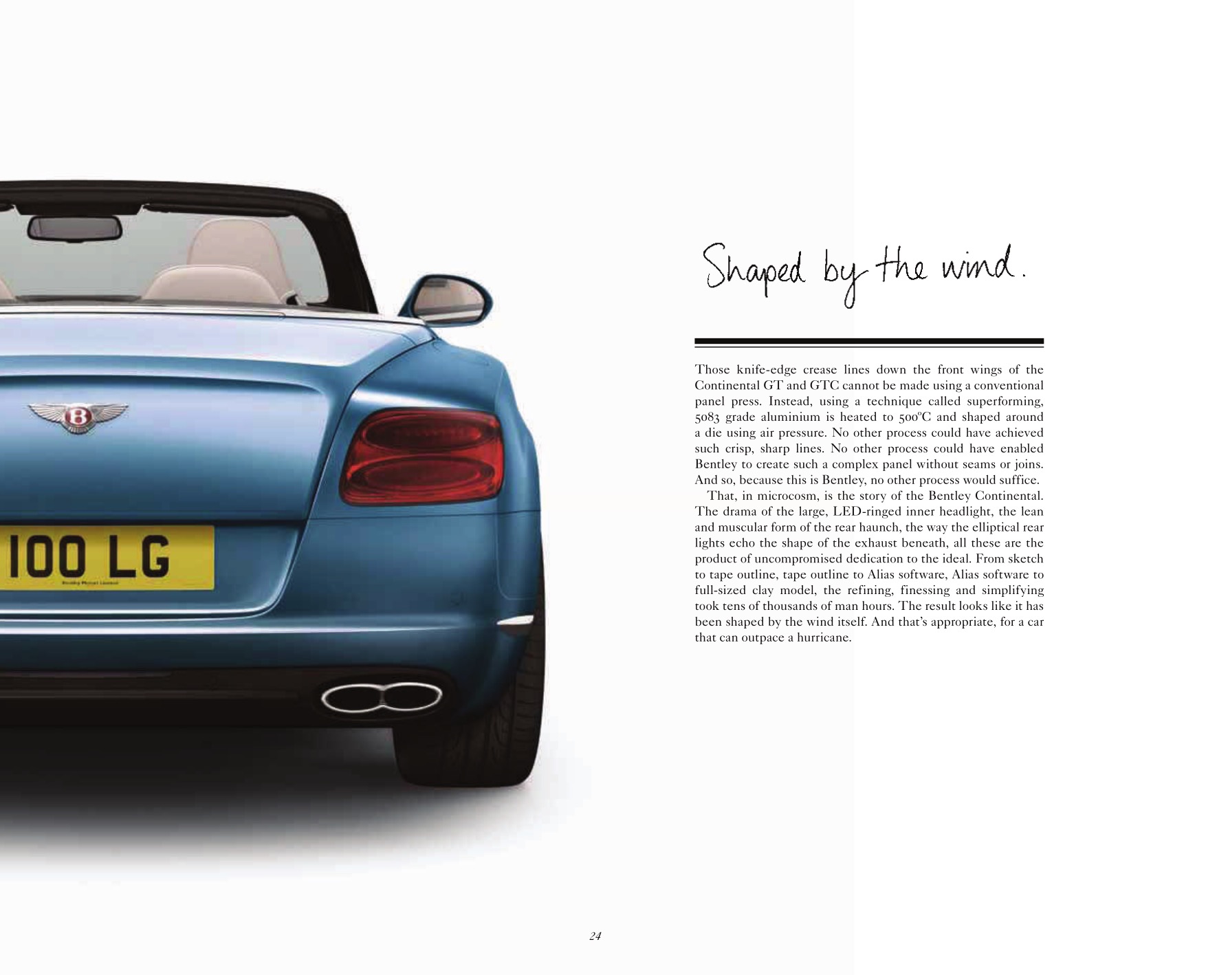 2013 Bentley Continental Brochure Page 32